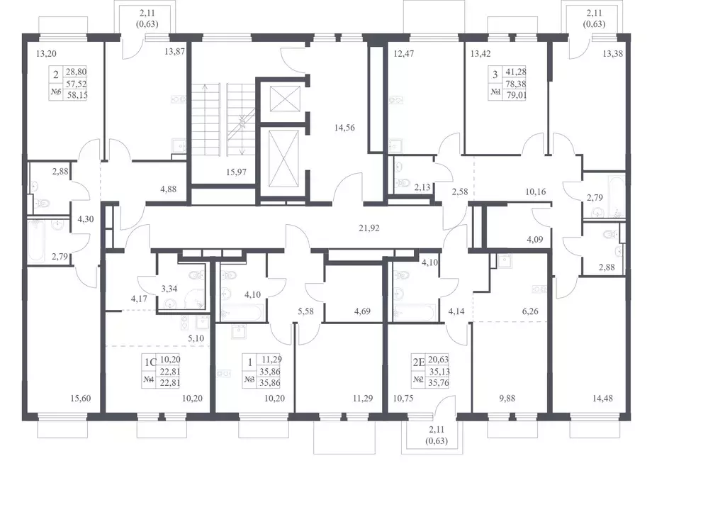 3-к кв. Московская область, Ленинский городской округ, Мисайлово пгт, ... - Фото 2