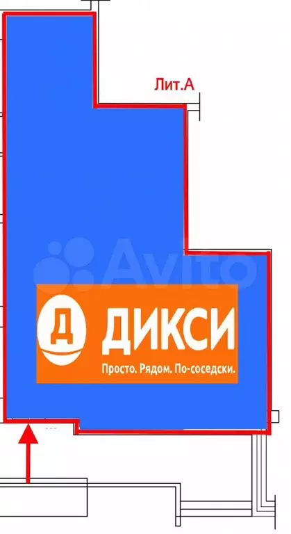 Круглосуточный Дикси на 1 линии, работает более 10 - Фото 0