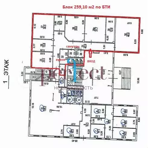 Аренда офисного помещения 280 м2 – м. Полянка (3 мин.) - Фото 0