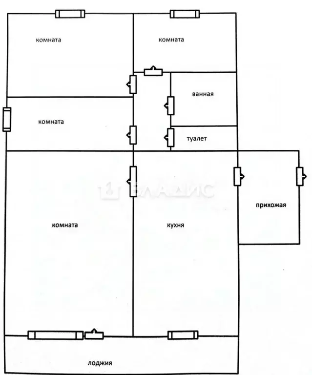 4-к кв. Карелия, Петрозаводск бул. Интернационалистов, 6к2 (71.0 м) - Фото 2