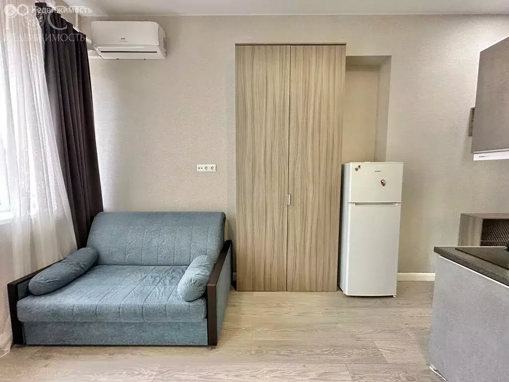 Квартира-студия: Сочи, микрорайон Новый Сочи, Клубничная улица, 62 (22 ... - Фото 1