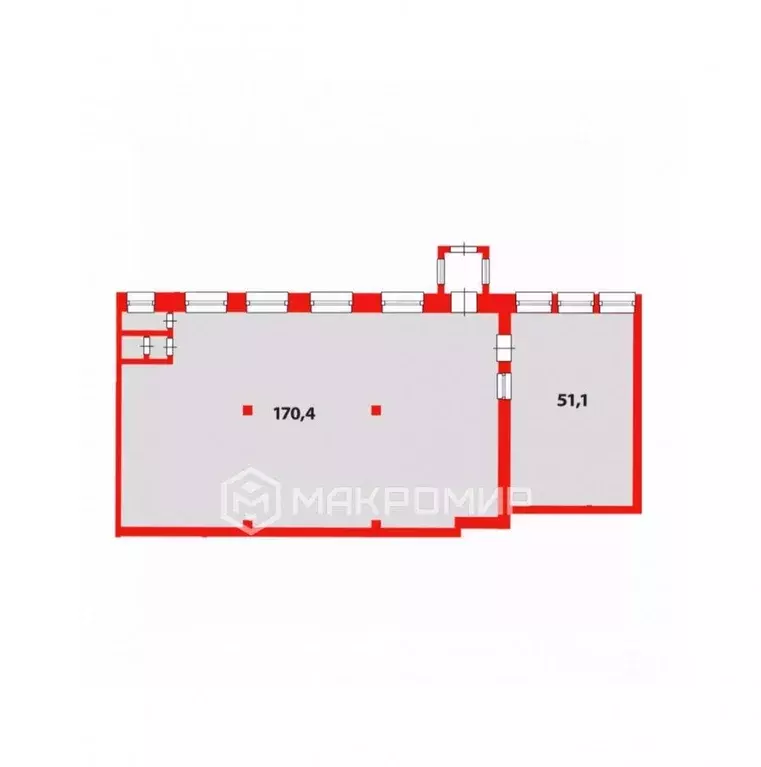 Помещение свободного назначения в Санкт-Петербург ул. Плуталова, 8 ... - Фото 1