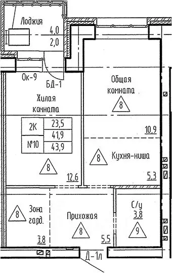 2-к кв. Новосибирская область, Новосибирский район, Мичуринский ... - Фото 0