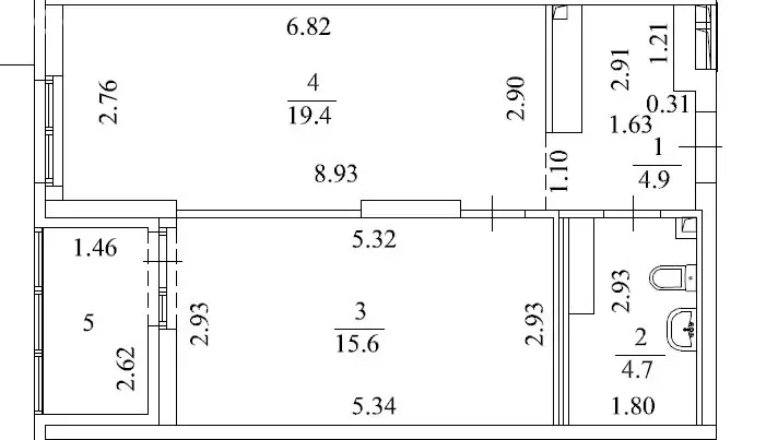 1-комнатная квартира: Екатеринбург, улица Викулова, 24 (44.6 м) - Фото 1