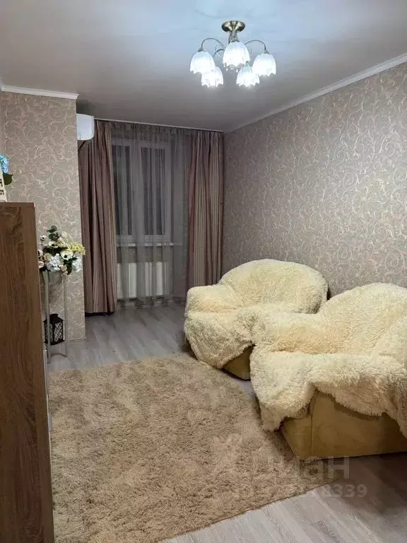 1-к кв. Краснодарский край, Краснодар ул. Цезаря Куникова, 24к1 (39.0 ... - Фото 1