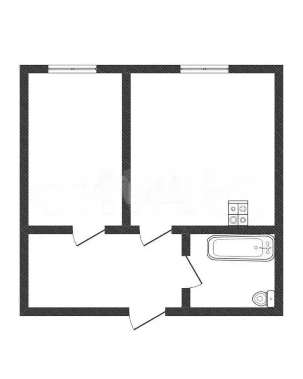 1-комнатная квартира: Теберда, улица Ленина, 36Б (53 м) - Фото 1