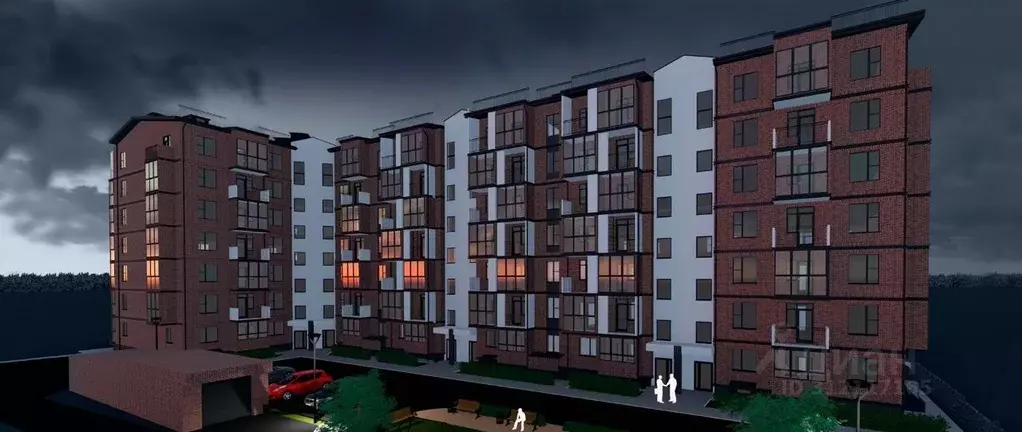 1-к кв. Владимирская область, Владимир Коммунар мкр,  (43.8 м) - Фото 2