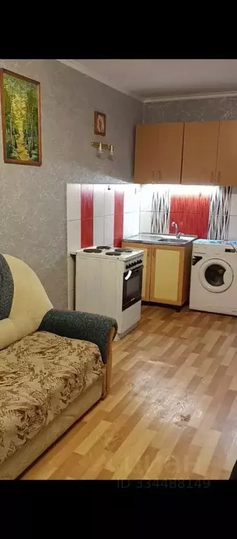 1-к кв. Башкортостан, Уфа Молодежный бул., 8 (18.0 м) - Фото 1