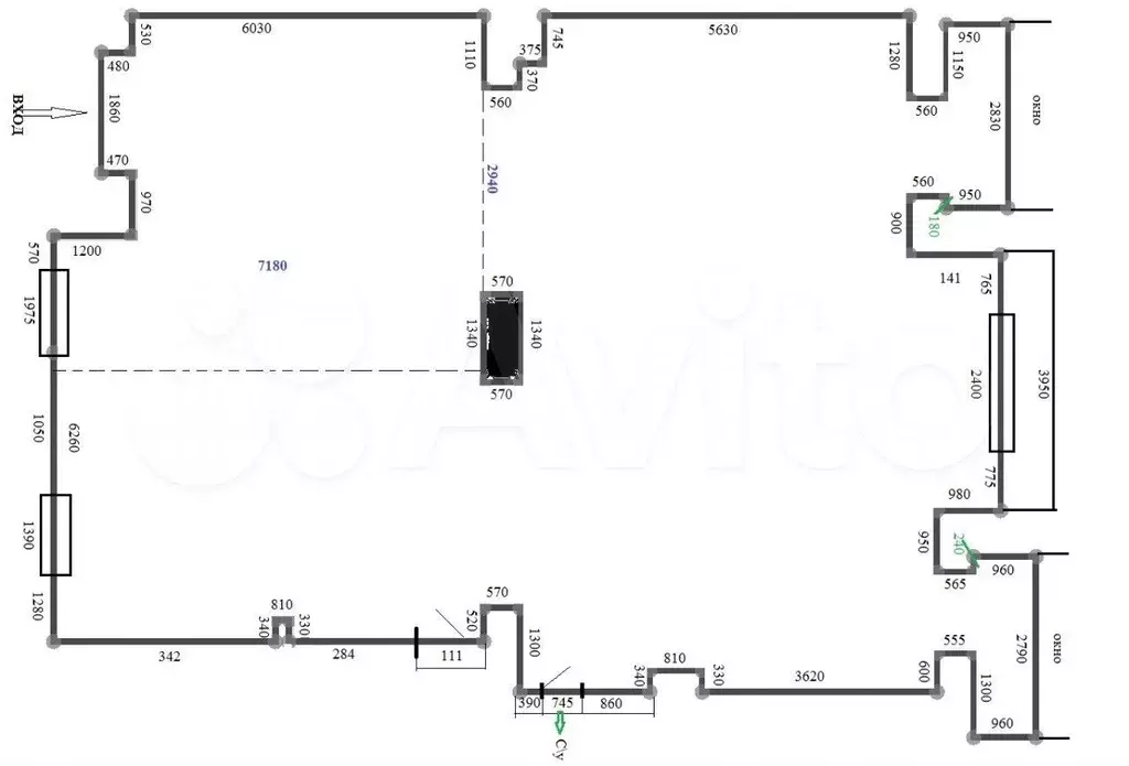 Openspace c шикарным ремонтом, 130 м - Фото 0