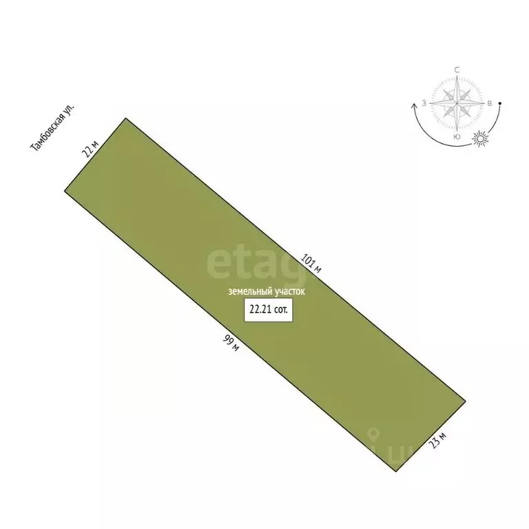Дом в Амурская область, с. Тамбовка ул. Тамбовская, 27 (32 м) - Фото 2