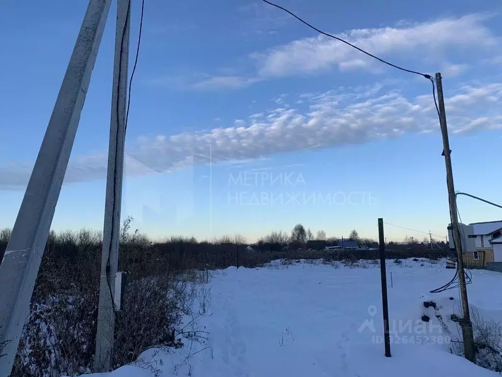 Участок в Тюменская область, Тюменский муниципальный округ, ... - Фото 0