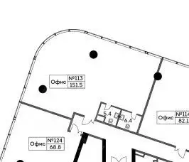Офис в Москва Ходынский бул., 4/1 (152 м) - Фото 1