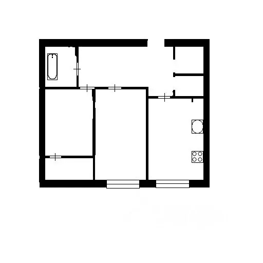 2-к кв. Санкт-Петербург Ушаковская наб., 3к4 (71.0 м) - Фото 1