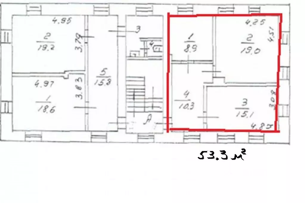 Офис в Москва Верхняя Красносельская ул., 11АС6 (53 м) - Фото 1