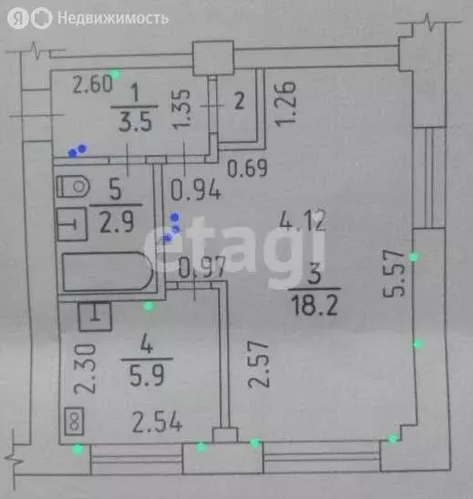 1-комнатная квартира: Ижевск, Воткинское шоссе, 30 (31.4 м) - Фото 1
