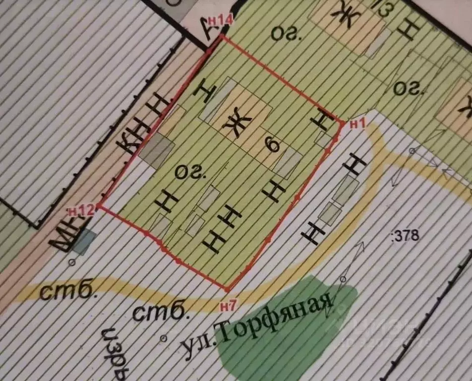 Участок в Тюменская область, Тюмень пос. Рабочий, ул. Торфяная (11.7 ... - Фото 1