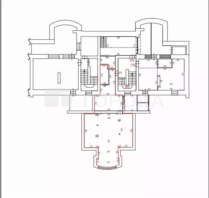 3-к кв. Алтайский край, Барнаул ул. Короленко, 91 (80.7 м) - Фото 1