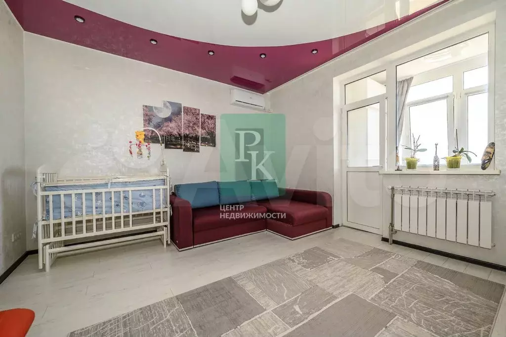 1-к. квартира, 46,5 м, 5/5 эт. - Фото 1