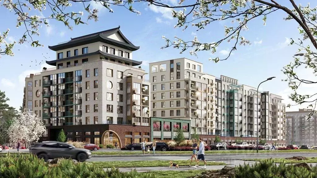 Студия Удмуртия, Завьяловский район, с. Первомайский Икигай жилой ... - Фото 1