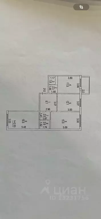 3-к кв. Кировская область, Киров ул. 65-летия Победы, 3 (74.0 м) - Фото 1