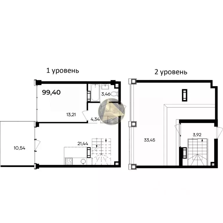 1-к кв. Крым, Сакский район, Лесновское с/пос, с. Прибрежное ул. ... - Фото 2