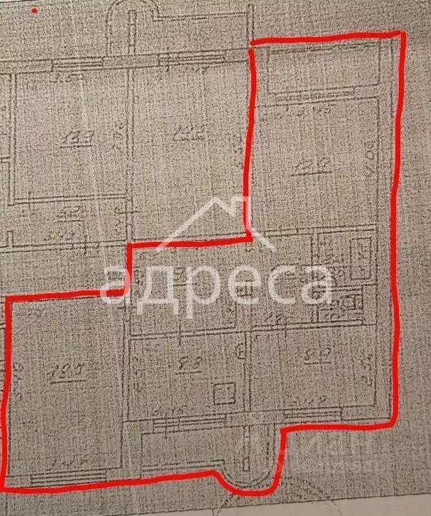 3-к кв. Самарская область, Самара ул. Александра Матросова, 49 (73.3 ... - Фото 2