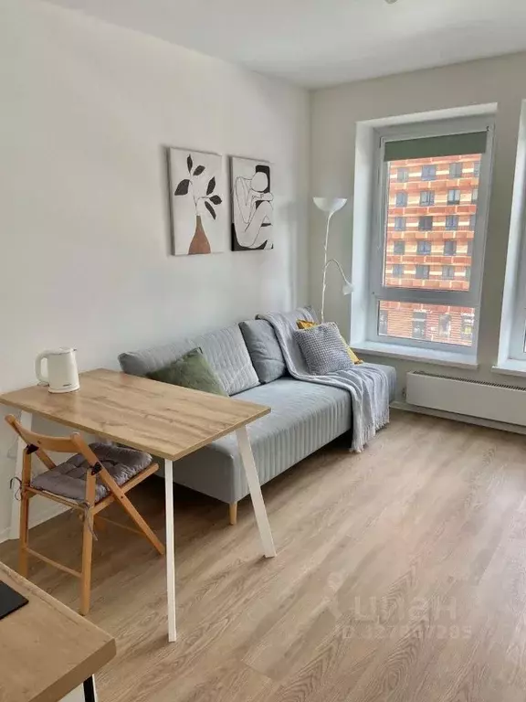 Студия Москва № 100 кв-л, 1к2 (20.0 м) - Фото 1