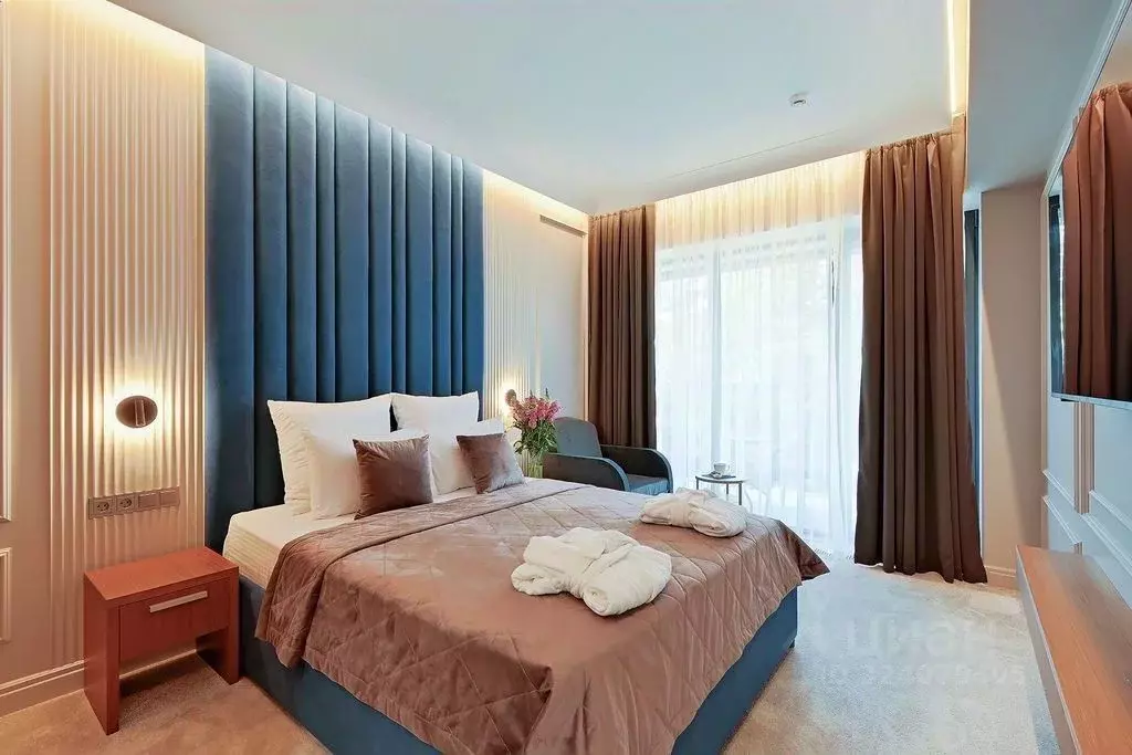 Студия Краснодарский край, Сочи ул. Ленина, 217а (35.0 м) - Фото 2