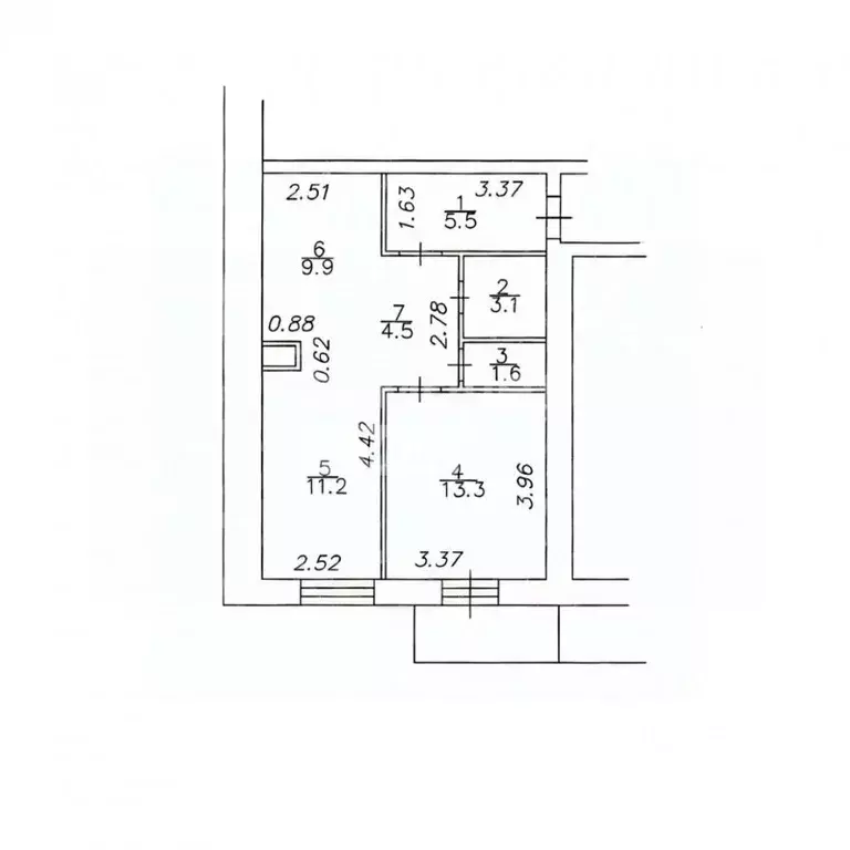 1-к кв. Смоленская область, Смоленск ш. Киевское, 58 (49.1 м) - Фото 1