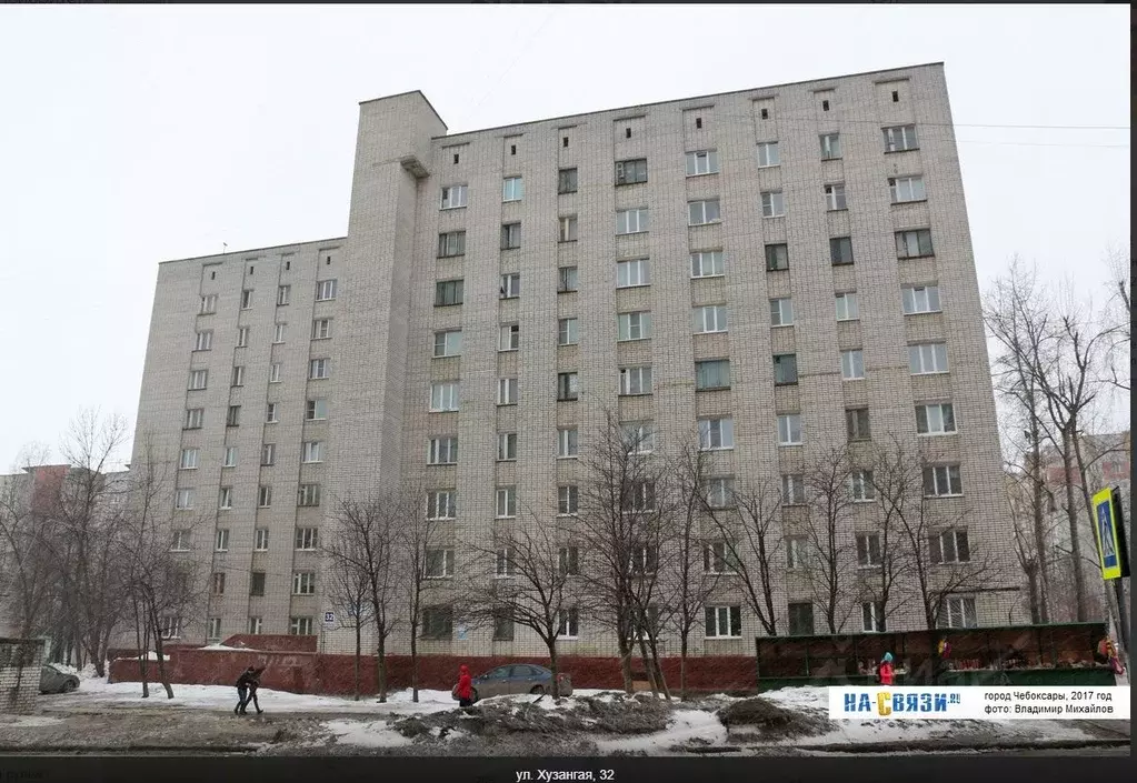 Свободной планировки кв. Чувашия, Чебоксары Хузангая ул., 32к1 (11.3 ... - Фото 1