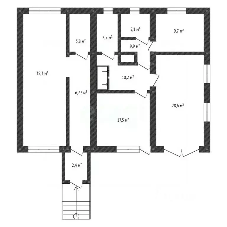 Дом в Башкортостан, Уфимский район, Русско-Юрмашский сельсовет, д. ... - Фото 2