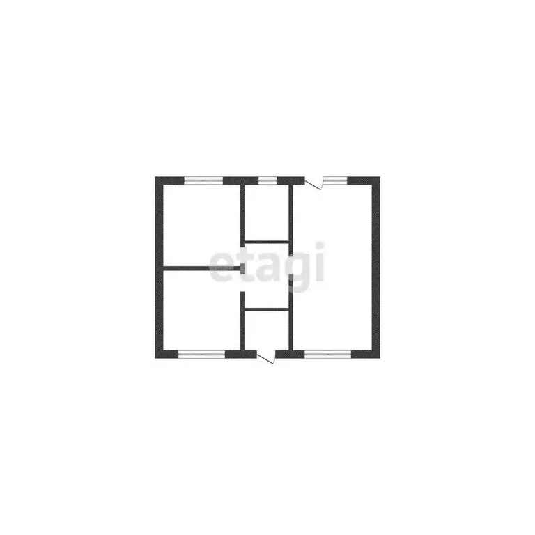 Дом в село Репное, Заречная улица (70 м) - Фото 1