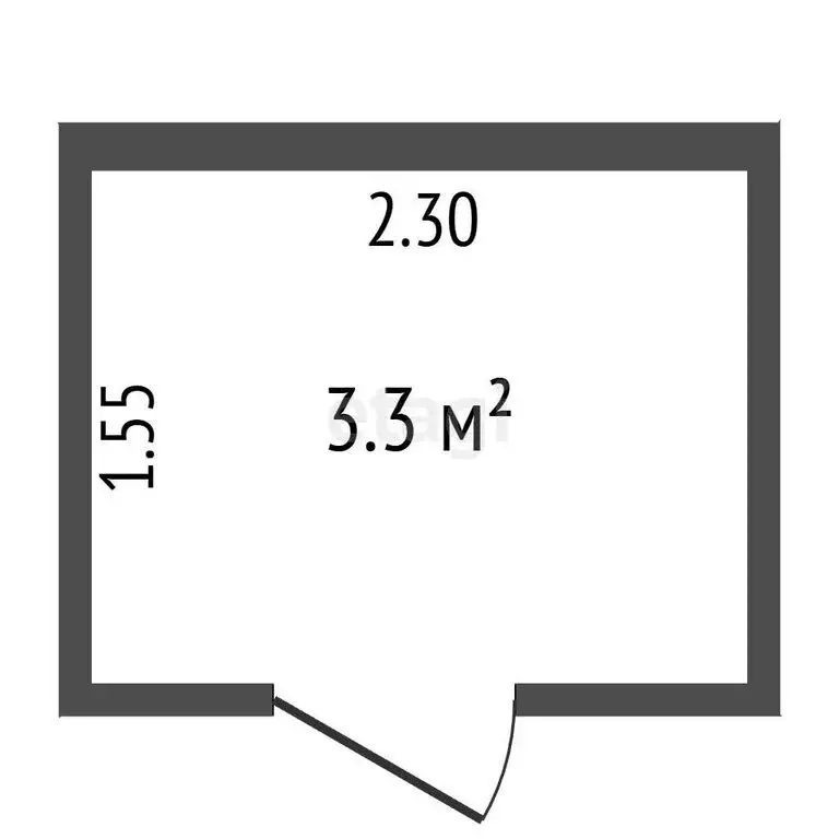 Производственное помещение (3.3 м) - Фото 1