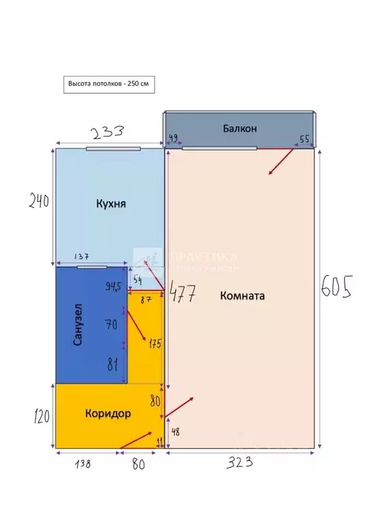 1-к кв. Московская область, Пушкино Серебрянка мкр, 26 (34.5 м) - Фото 2