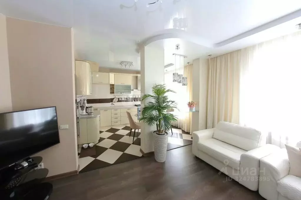 3-к кв. Тульская область, Тула ул. Революции, 21 (92.0 м) - Фото 2