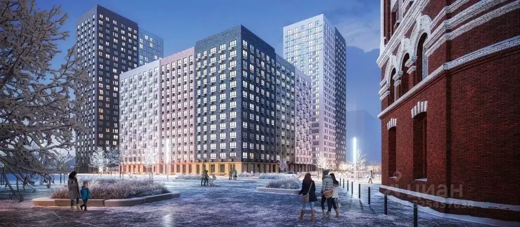 1-к кв. Московская область, Мытищи Яуза Парк жилой комплекс, к12 (33.9 ... - Фото 2