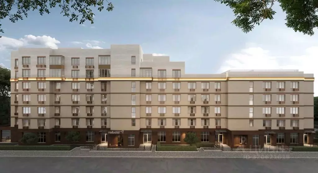 1-к кв. Липецкая область, Липецк ул. Невского, 9 (39.4 м) - Фото 1