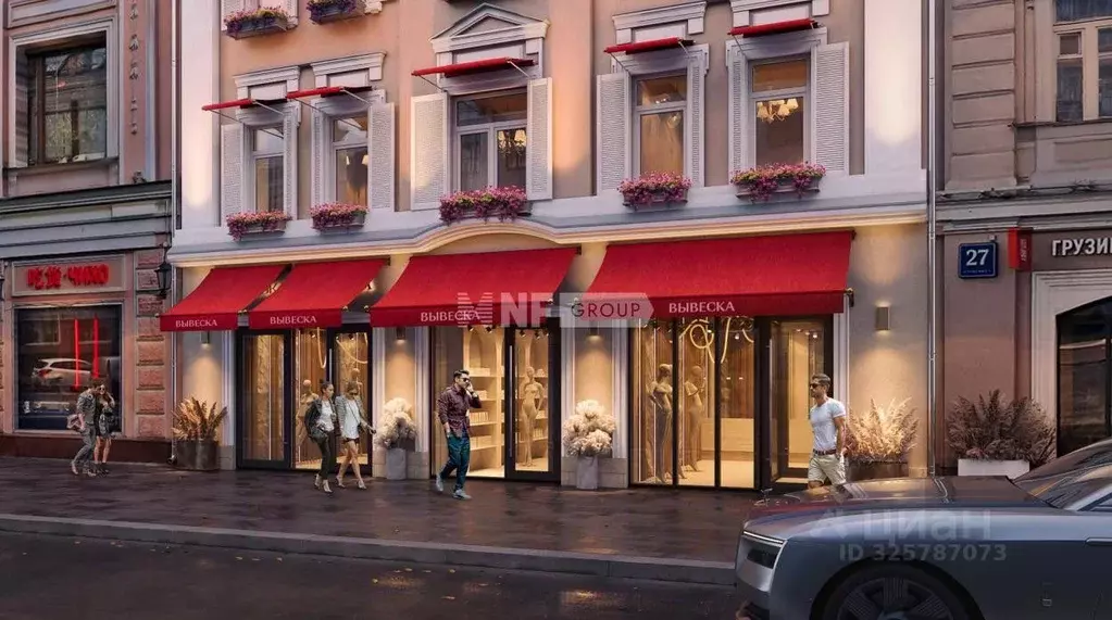 Торговая площадь в Москва ул. Сретенка, 27С7 (106 м) - Фото 1