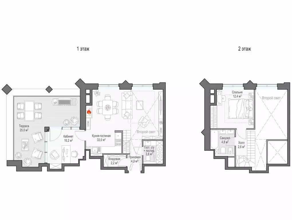 1-комнатная квартира: Москва, улица Академика Королёва, 21 (61.6 м) - Фото 1