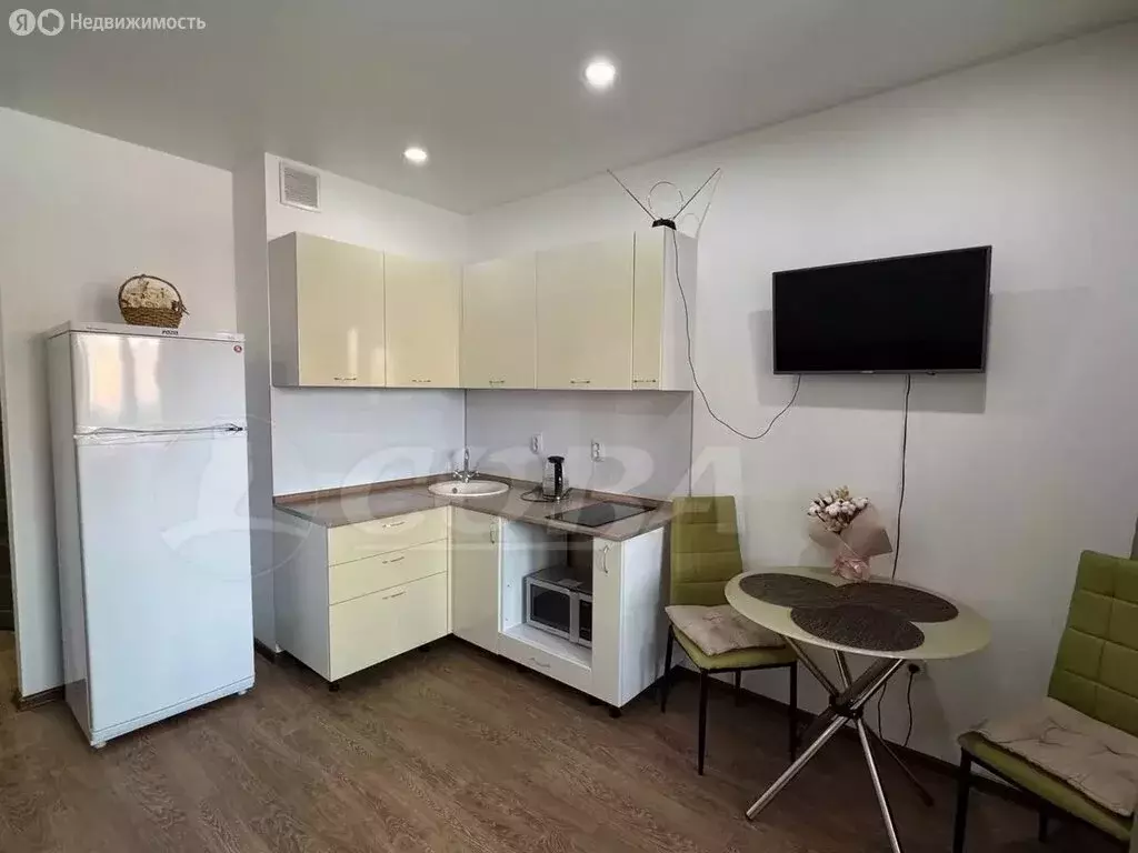 Квартира-студия: Тюмень, Верхнетарманская улица, 1 (23.4 м) - Фото 2