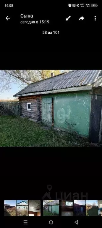 Дом в Курганская область, Целинный муниципальный округ, с. Рачеевка ... - Фото 1