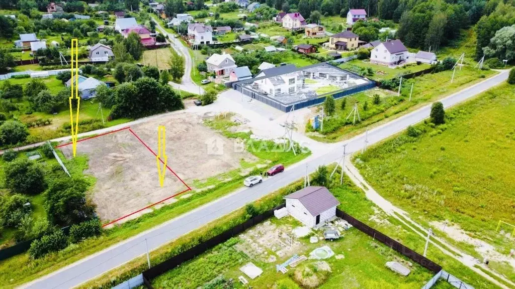 Участок в Владимирская область, Судогодский район, д. Якушево  (10.8 ... - Фото 2