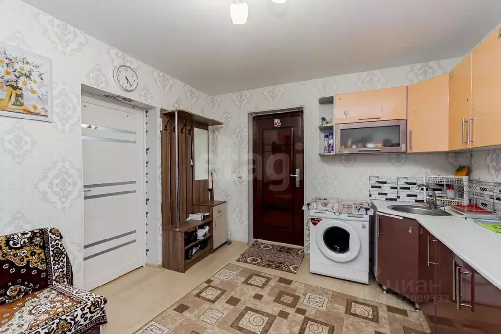 Комната Тюменская область, Тюмень ул. Станционная, 18 (30.5 м) - Фото 1