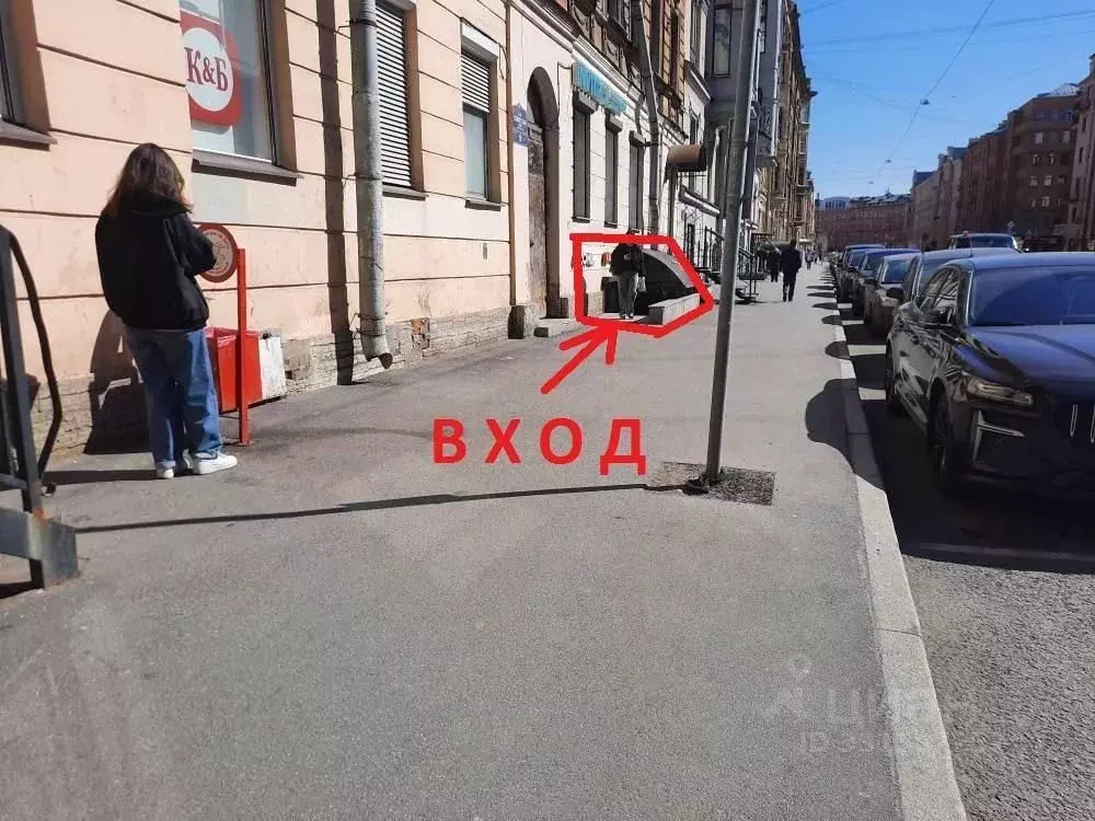Торговая площадь в Санкт-Петербург 2-я Советская ул., 10 (50 м) - Фото 2