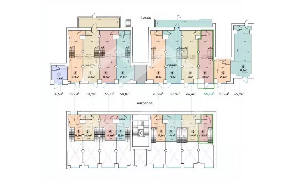 Помещение свободного назначения в Москва ул. Земляной Вал, 25 (56 м) - Фото 2