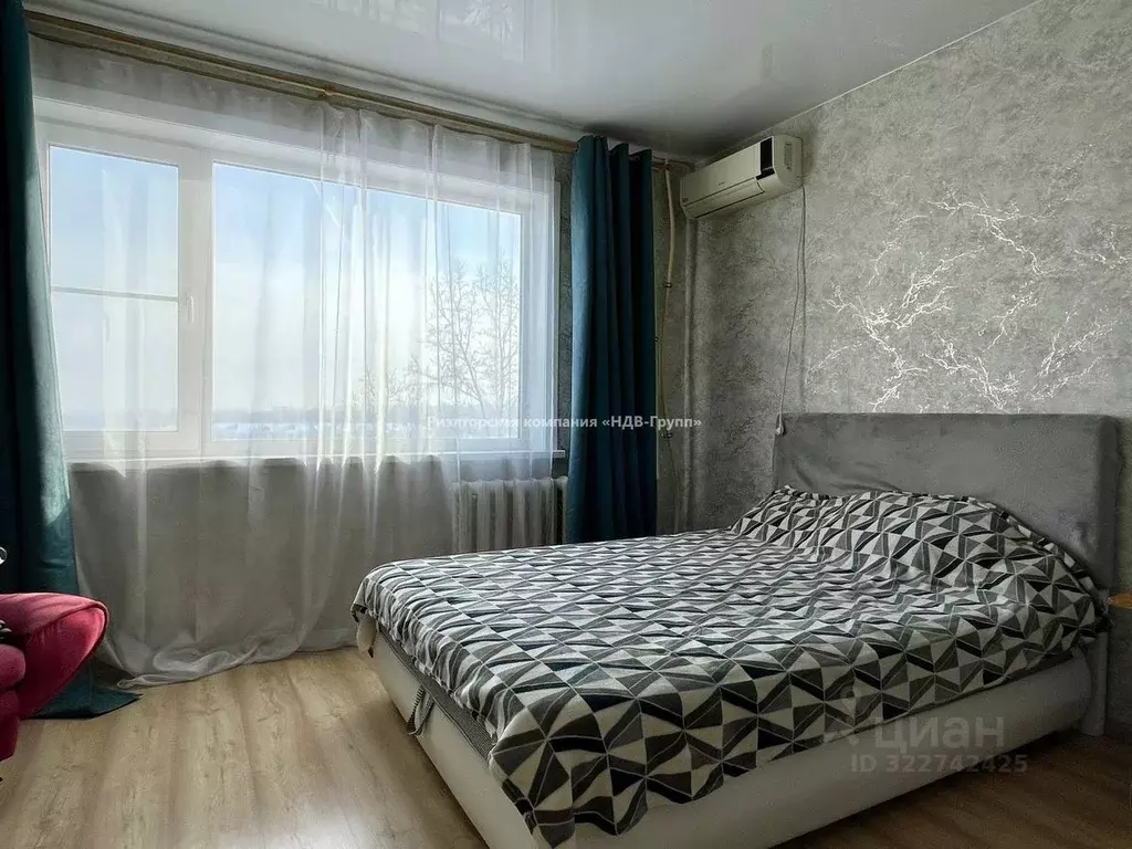 1-к кв. Хабаровский край, Хабаровск Южный мкр, ул. Малиновского, 17 ... - Фото 0