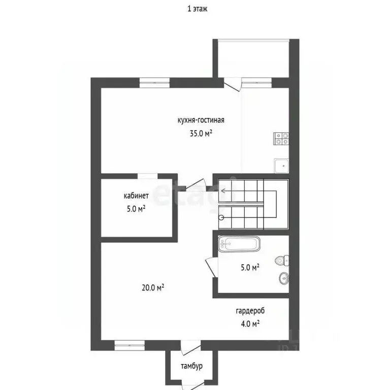 Таунхаус в Нижегородская область, Бор Народная ул., 22 (207 м) - Фото 2