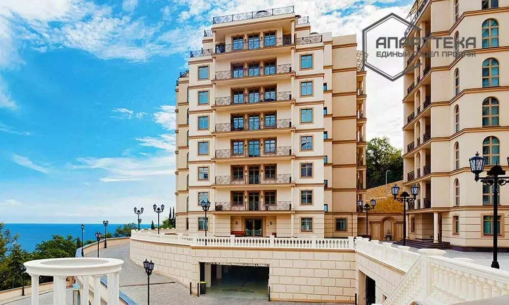 2-к кв. Крым, Ялта муниципальный округ, Ореанда пгт 60Гк3 (66.8 м) - Фото 0