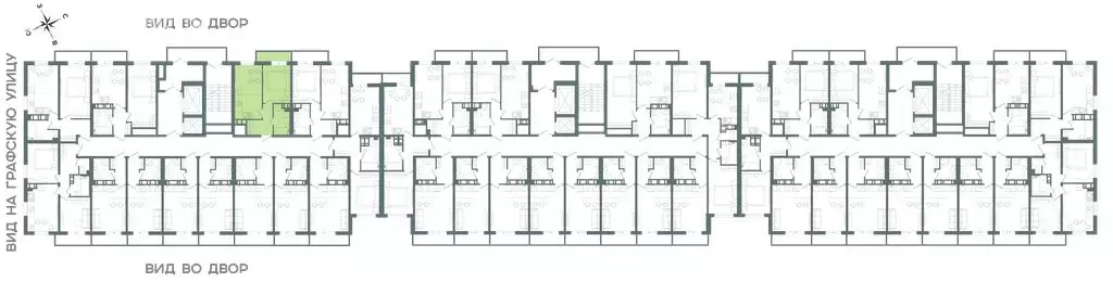 1-комнатная квартира: Мурино, Графская улица, 6к1 (30.3 м) - Фото 2