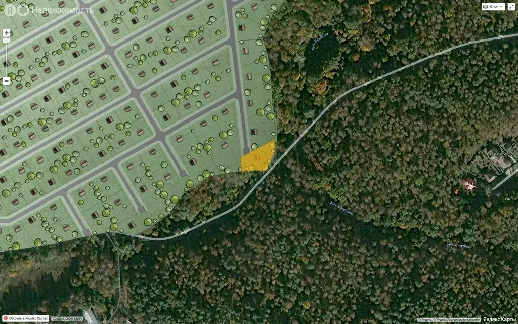 Участок в село Старая Ситня, КП Ваниль (10.48 м) - Фото 1